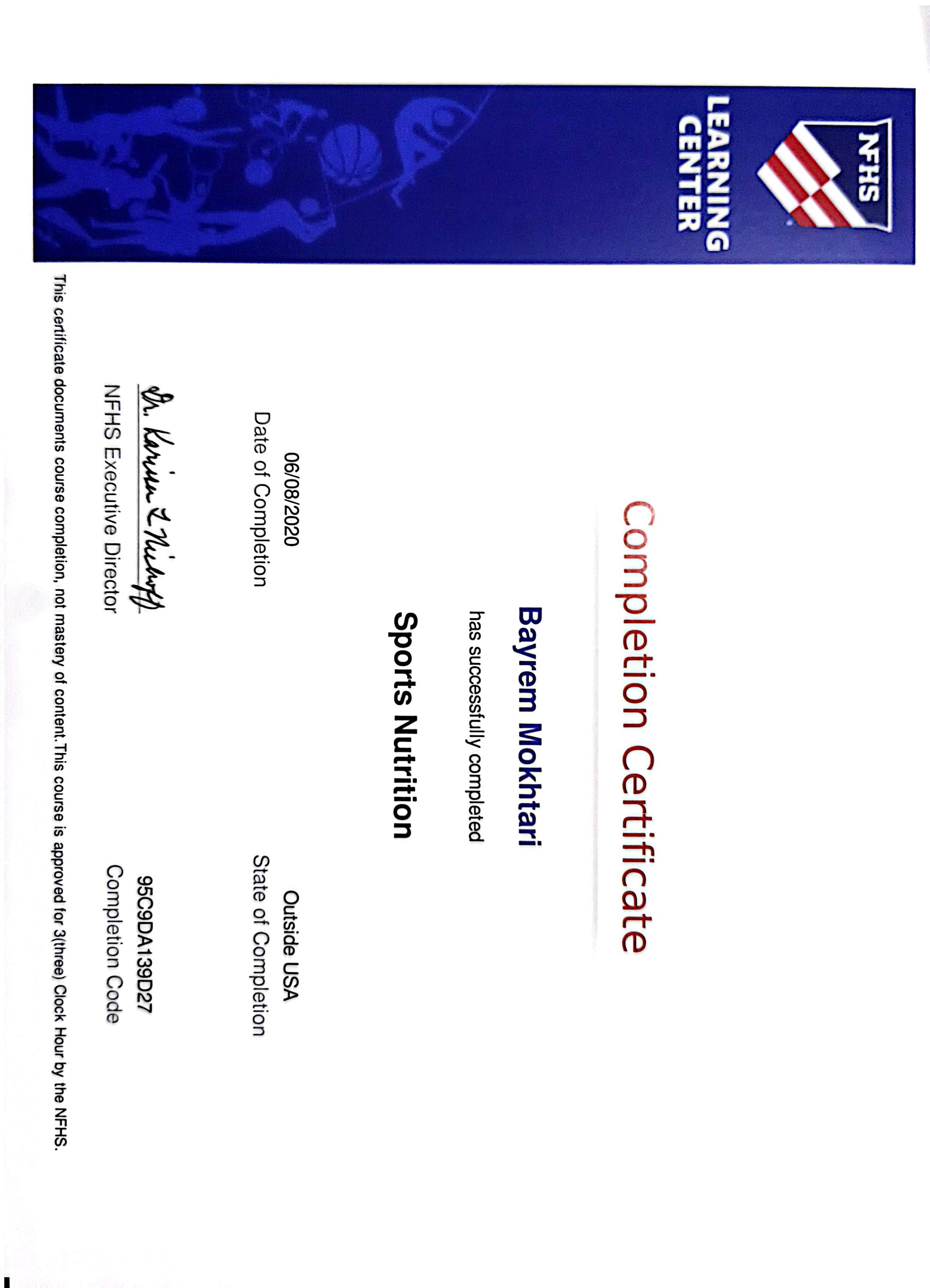 Sports Nutrition — Special Olympics Learning Center