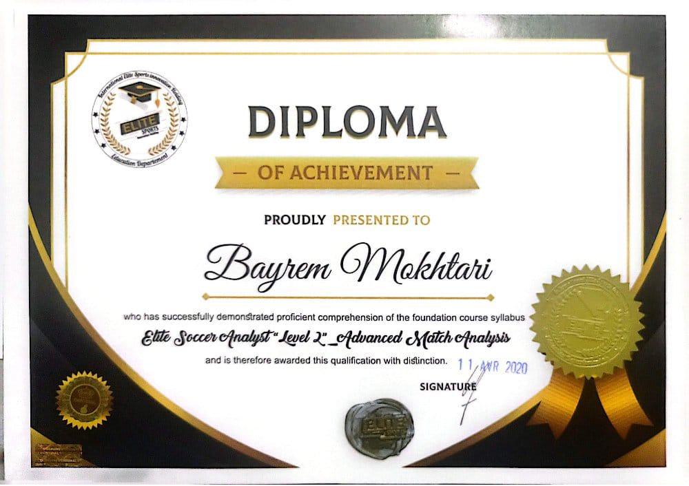 Certificate of Recognition